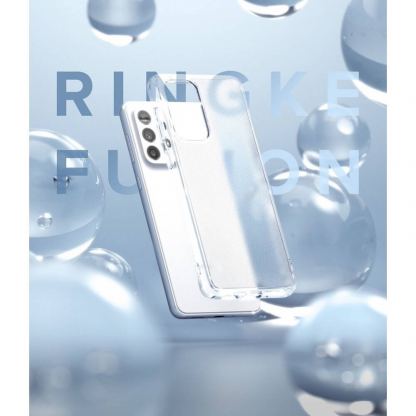 Хибриден удароустойчив кейс за Samsung Galaxy A33 - Ringke Fusion Matte Case (прозрачен-мат) 9