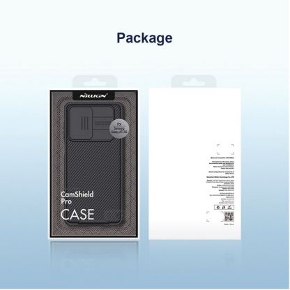 Хибриден удароустойчив кейс за Samsung Galaxy A73 5G - Nillkin CamShield Pro Case (черен) 7