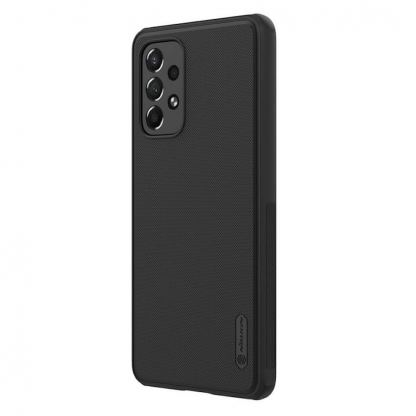 Хибриден удароустойчив кейс за Samsung Galaxy A73 5G - Nillkin Super Frosted Pro Case (черен) 2