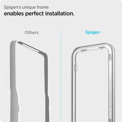 2 броя калени стъклени защитни покрития за дисплея на Samsung Galaxy A13 4G - Spigen Glass.Tr Align Master Tempered Glass 2 Pack (прозрачен) 3