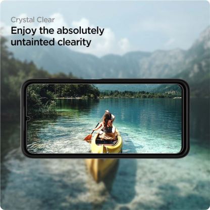 2 броя калени стъклени защитни покрития за дисплея на Samsung Galaxy A13 4G - Spigen Glass.Tr Align Master Tempered Glass 2 Pack (прозрачен) 6