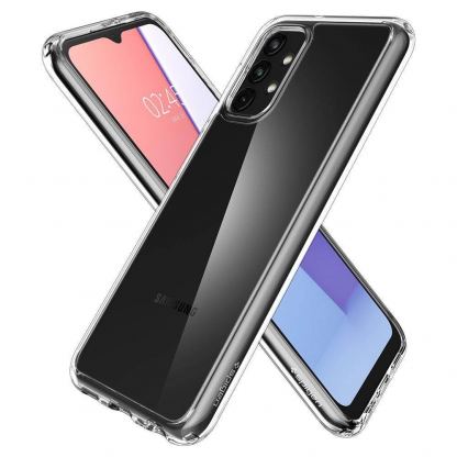 Хибриден кейс с висока степен на защита за Samsung Galaxy A13 4G - Spigen Ultra Hybrid Case (прозрачен) 7