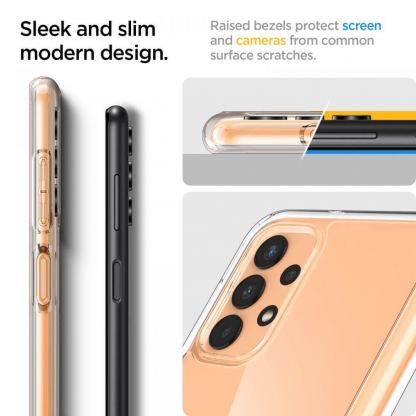 Хибриден кейс с висока степен на защита за Samsung Galaxy A13 4G - Spigen Ultra Hybrid Case (прозрачен) 14