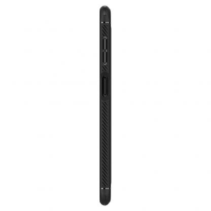 Тънък качествен силиконов (TPU) калъф за Samsung Galaxy A13 4G - Spigen Rugged Armor Case (черен) 4