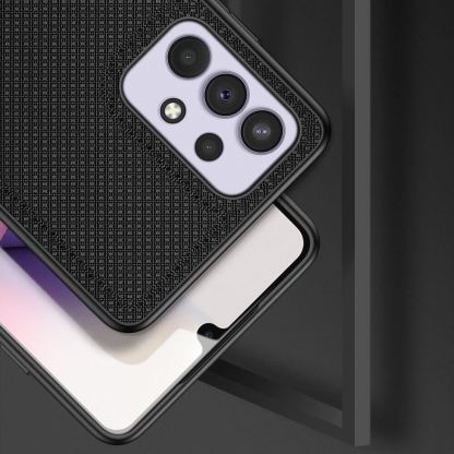Хибриден удароустойчив кейс за Samsung Galaxy A73 - Dux Ducis Fino Series Case (черен) 4
