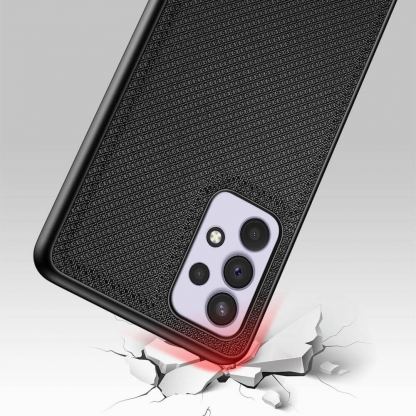 Хибриден удароустойчив кейс за Samsung Galaxy A73 - Dux Ducis Fino Series Case (черен) 6