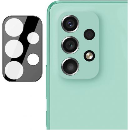 Предпазна плочка за камерата на Samsung Galaxy A33 5G - Hofi Cam Pro Plus Lens Protector (черен) 3