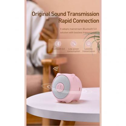 Baseus Chinese Zodiac Wireless Bluetooth Speaker Dragon - безжичен блутут спийкър за мобилни устройства (син) 4