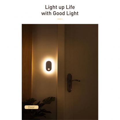 Baseus Sunshine Series Human Body Induction Entrance Light - нощна LED лампа (топла светлина) 15
