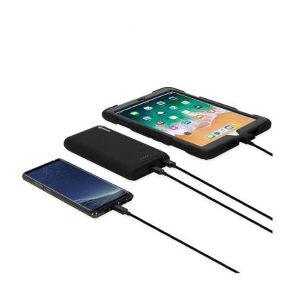 Griffin Reserve Power Bank 20100 mAh - външна батерия с USB и USB-C изходи за зареждане на мобилни устройства (черен) 3