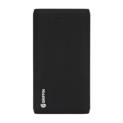 Griffin Reserve Power Bank 20100 mAh - външна батерия с USB и USB-C изходи за зареждане на мобилни устройства (черен) 4