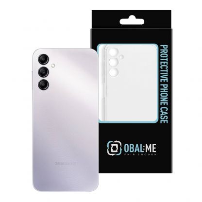 Силиконов (TPU) калъф за Samsung Galaxy A14 5G (прозрачен)  - OBALME Basic Clear TPU Case 3