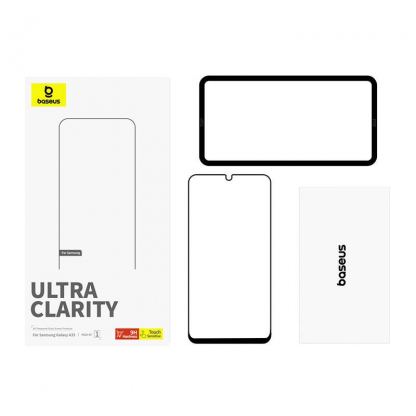 Калено стъклено защитно покритие за дисплея на Samsung Galaxy A33 - Baseus Diamond Tempered Glass Film (0.30mm) (черен-прозрачен) 5