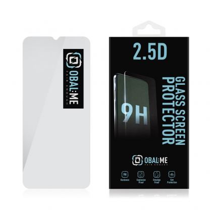Калено стъклено защитно покритие за дисплея на Samsung Galaxy A13 4G - OBALME Tempered Glass Screen Protector 2.5D (прозрачен) 2
