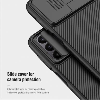 Поликарбонатов кейс за Samsung Galaxy A23 4G - Nillkin CamShield Case (черен) 3