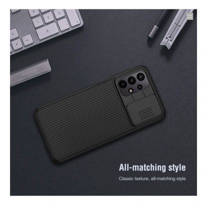 Поликарбонатов кейс за Samsung Galaxy A23 4G - Nillkin CamShield Case (черен) 5