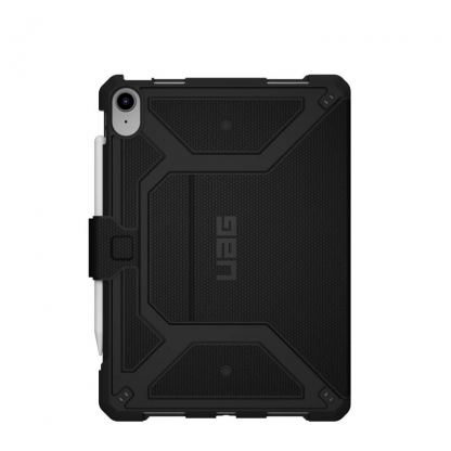 Удароустойчив хибриден кейс от най-висок клас за iPad 10 (2022), iPad 11 (2025) - Urban Armor Gear Metropolis Case (черен) 2