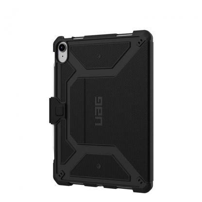 Удароустойчив хибриден кейс от най-висок клас за iPad 10 (2022), iPad 11 (2025) - Urban Armor Gear Metropolis Case (черен) 3