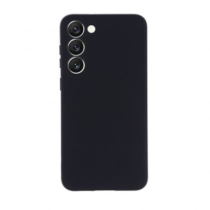 Тънък силиконов (TPU) калъф за Samsung Galaxy A24 - 4smarts Cupertino Silicone Case (черен) 4