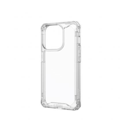 Удароустойчив хибриден кейс за iPhone 15 Pro - Urban Armor Gear Plyo Case (прозрачен) 13