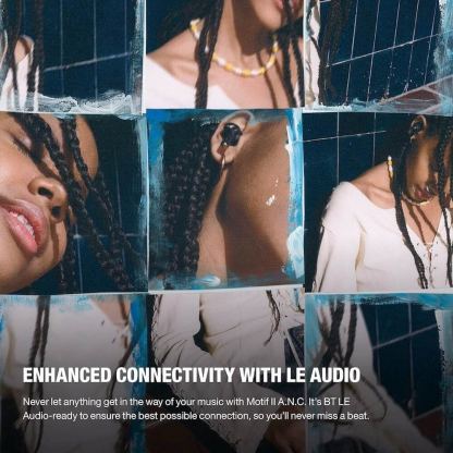 Аудиофилски безжични слушалки със зареждащ кейс - Marshall Motif II A.N.C. TWS True Wireless Earphones (черен) 17