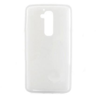 Protective Border Case - силиконов калъф за LG G2 (бял) 2