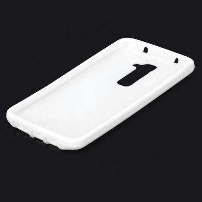 Protective Border Case - силиконов калъф за LG G2 (бял) 3
