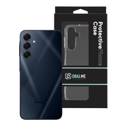 Силиконов (TPU) калъф за Samsung Galaxy A16 (прозрачен)  - OBALME Basic Clear TPU Case 3