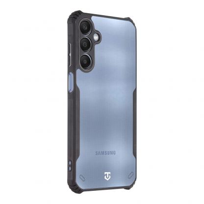 Хибриден удароустойчив кейс за Samsung Galaxy A25 5G - Tactical Quantum Stealth Hybrid Case (черен-прозрачен) 2