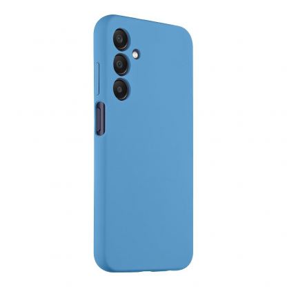 Силиконов калъф за Samsung Galaxy A25 5G - Tactical Velvet Smoothie Cover (син) 2