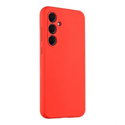 Силиконов калъф за Samsung Galaxy A55 5G - Tactical Velvet Smoothie Cover (червен) 2