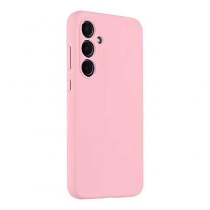 Силиконов калъф за Samsung Galaxy A55 5G - Tactical Velvet Smoothie Cover (розов) 2