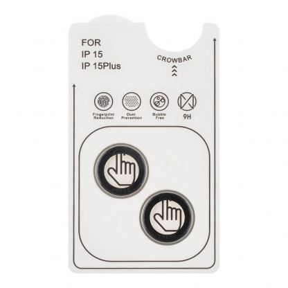 Предпазни стъклени лещи за камерата на iPhone 15, iPhone 15 Plus - OBALME Tempered Glass Camera Lens Protector (жълт) 3