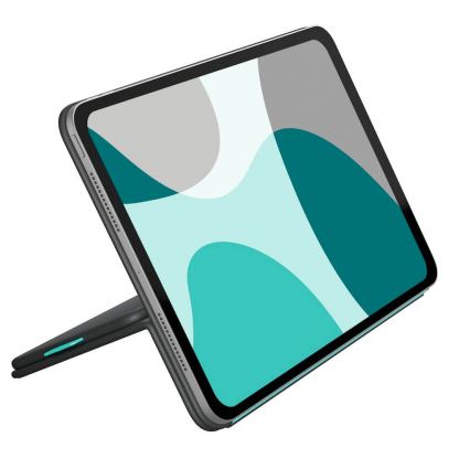 Безжична клавиатура, кейс и поставка за iPad Pro 11 (2025), iPad Pro 11 (2024), iPad Air 11 (2025), iPad Air 11 (2024), iPad Air 5 - Logitech Flip Folio Keyboard Case US (тъмносив) 4