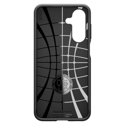 Тънък качествен силиконов (TPU) калъф за Samsung Galaxy A17, A17 5G - Spigen Rugged Armor Case (черен) 3