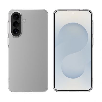 Тънък поликарбонатов кейс и стъклено защитно покритие за дисплея на Samsung Galaxy A57 5G - 4smarts 360° Protection Set (прозрачен) 3