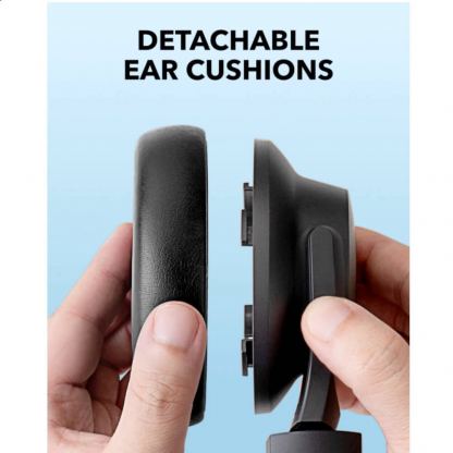 Безжични блутут слушалки с микрофон - Anker Soundcore Q11i Wireless Headphones (тъмносив) 5