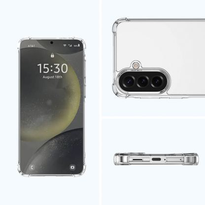 Хибриден удароустойчив кейс за Samsung Galaxy A57 5G - 4smarts Hybrid Ibiza Case (прозрачен) 5