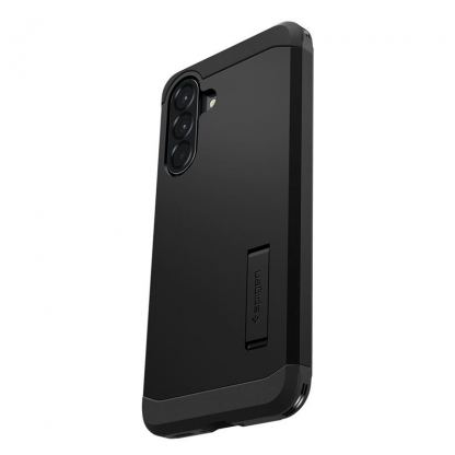 Хибриден кейс с най-висока степен на защита за Samsung Galaxy A56 5G - Spigen Tough Armor Case (черен) 9