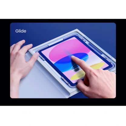 Калено стъклено защитно покритие за дисплея на iPad 10 (2022), iPad 11 (2025) - Nillkin Tempered Glass H Plus Screen Protector (прозрачен) 6