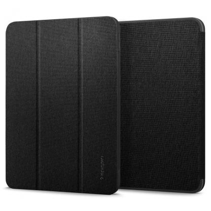 Текстилен кейс и поставка за iPad 11 (2025), iPad 10.9 (2022) - Spigen Urban Fit Case (черен) 2