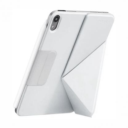 Магнитен полиуретанов кейс с поставка за iPad 11 (2025), iPad 10 (2022) - Pitaka MagEZ Folio 2 Case (бял) 2