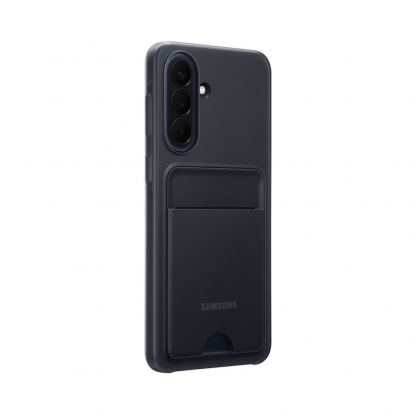 Оригинален силиконов кейс с джоб за кредитна карта за Samsung Galaxy A57 - Samsung Card Slot Cover EF-OA576TBE (черен) 2
