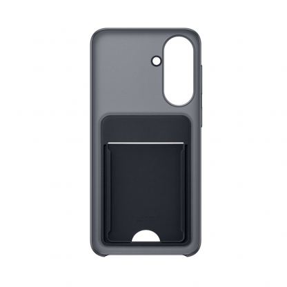 Оригинален силиконов кейс с джоб за кредитна карта за Samsung Galaxy A57 - Samsung Card Slot Cover EF-OA576TBE (черен) 3
