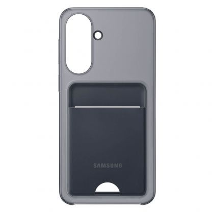 Оригинален силиконов кейс с джоб за кредитна карта за Samsung Galaxy A37 5G - Samsung Card Slot Cover EF-OA376TBEGWW (черен) 2