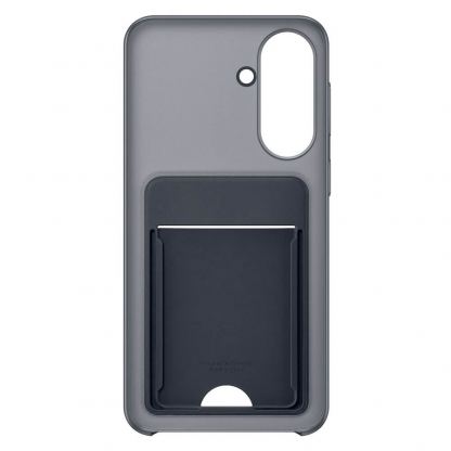 Оригинален силиконов кейс с джоб за кредитна карта за Samsung Galaxy A37 5G - Samsung Card Slot Cover EF-OA376TBEGWW (черен) 3