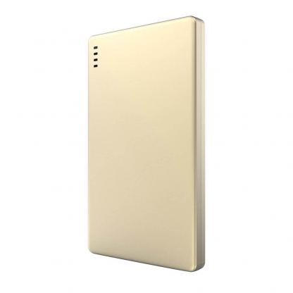 Kit Card Power Bank 2000 mAh - компактна външна батерия за мобилни устройства (златист) 3