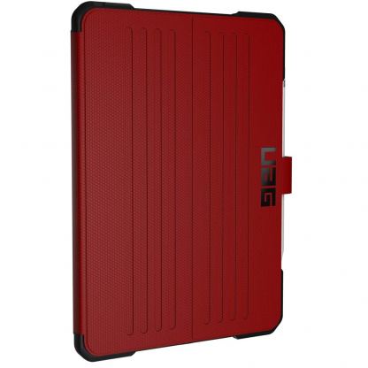 Urban Armor Gear Metropolis Folio Case - удароустойчив хибриден кейс от най-висок клас за iPad 7 (2019) (червен) 3