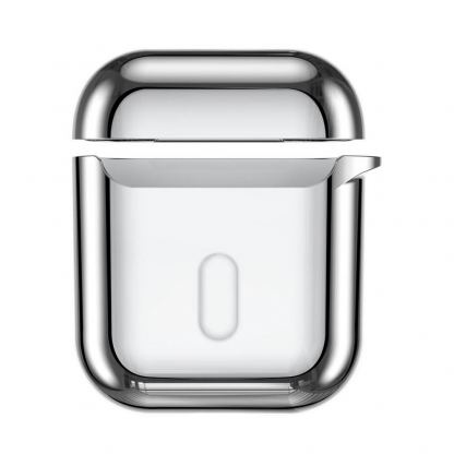 Baseus Case - силиконов калъф за Apple Airpods & Apple Airpods 2 (сребрист) 4