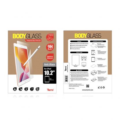 Torrii BodyGlass Anti-Glare Tempered Glass Screen Protector - калено стъклено защитно покритие за дисплея на iPad 7 (2019) (матово) 3